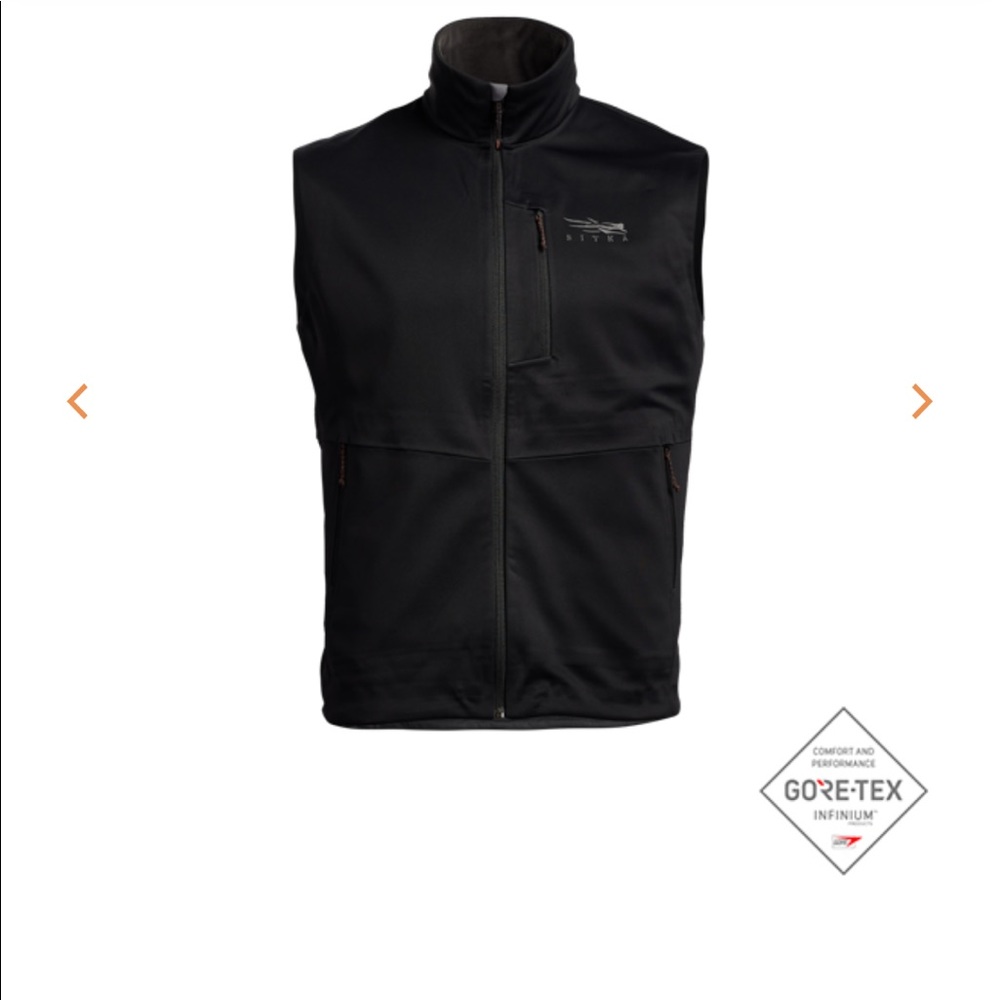 Sitka mens jet stream vest brand new with tags size medium